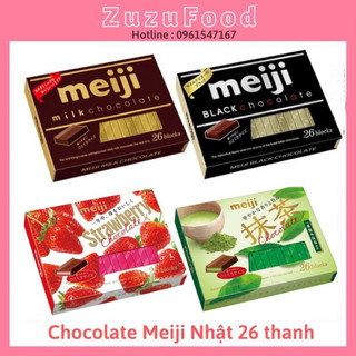 [SẴN HÀNG] Chocolate Meiji Nhật hộp 26 Thanh socola