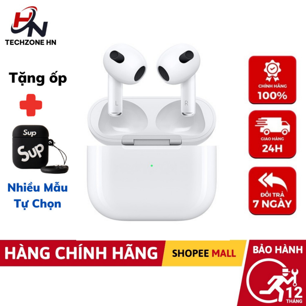Tai Nghe Bluetooth Không Dây AIP3 Âm Thanh To Rõ Tích Hợp Micro Cảm Ứng Chạm Định Vị Đổi Tên - TECHHIGH