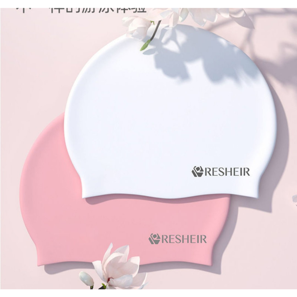 Mũ bơi người lớn LULY SPORT, nón bơi chất silicon đàn hồi chống ướt tóc