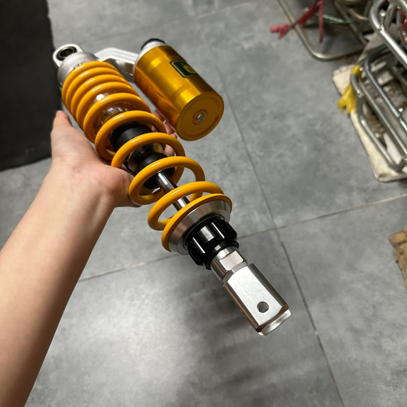 Phuộc nhún sau Ohlins bình dầu gắn Vario Vision Sh mode Click Janus ...