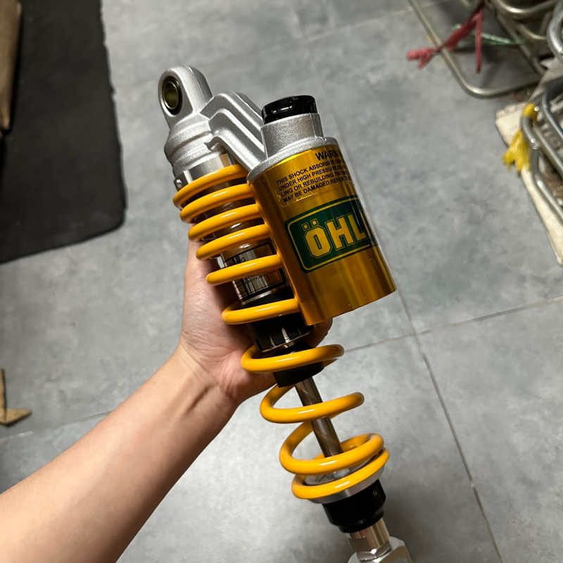 Phuộc nhún sau Ohlins bình dầu gắn Vario Vision Sh mode Click Janus ...