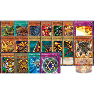 Pack 18 Lá Bài Yugioh  Exodia (Bài in Giấy Bóng Chất Lượng Cao)
