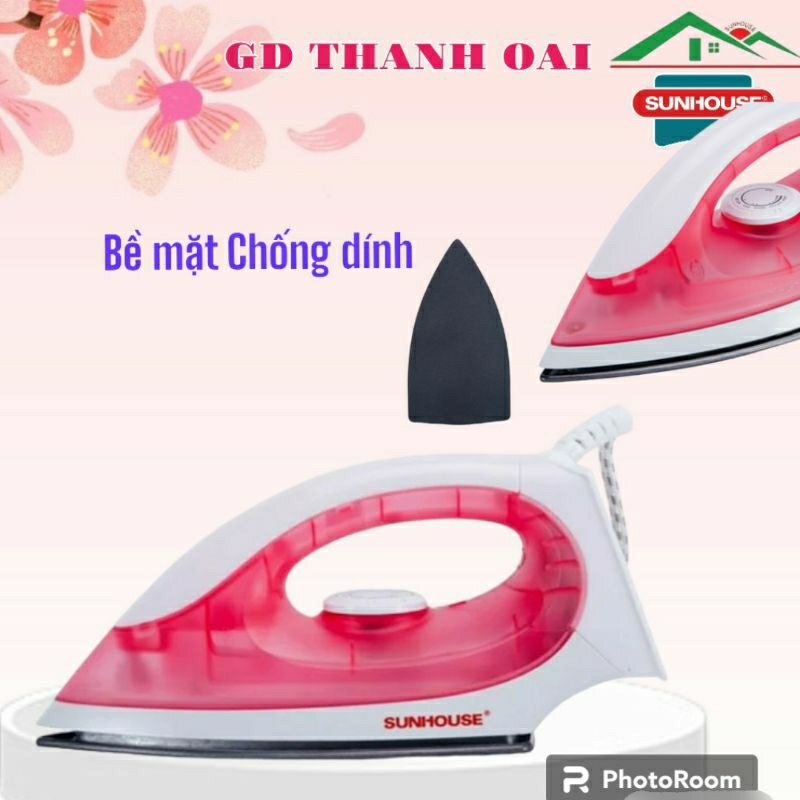 Bàn Là Khô SUNHOUSE SHD1072 - Bảo Hành Chính Hãng 12 Tháng