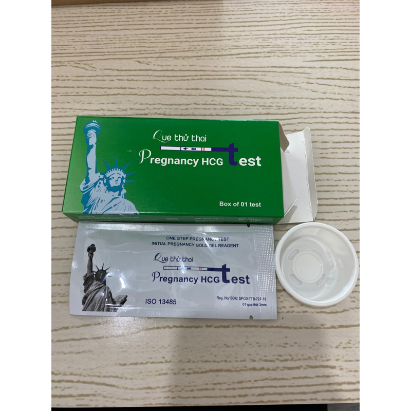 {Combo} 5 QUE THỬ THAI NHANH Pregnancy HCG test