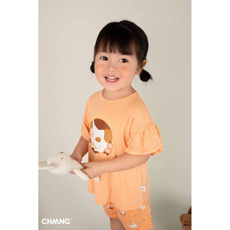 Chaang bộ cộc tay cúc vai cho bé trai bé gái SS23