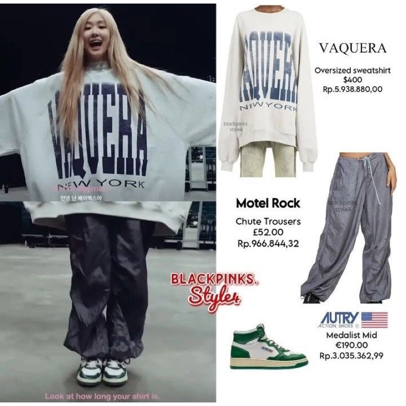 Giày sneaker Autry cổ cao hot hit giống Rosé,Jennie,Lisa Blackpink full box