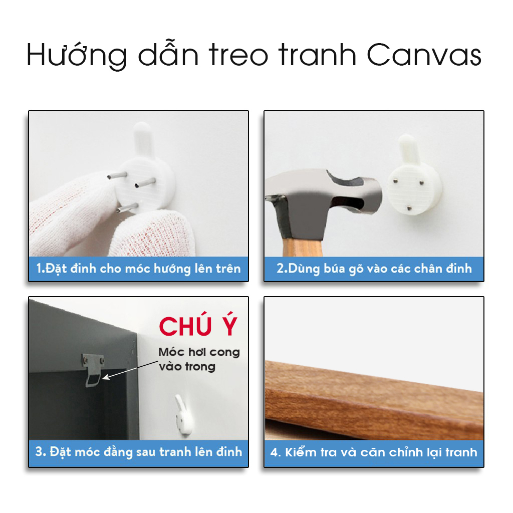 Tranh TRỪU TƯỢNG treo tường, chất liệu vải Canvas, khung nổi bền đẹp