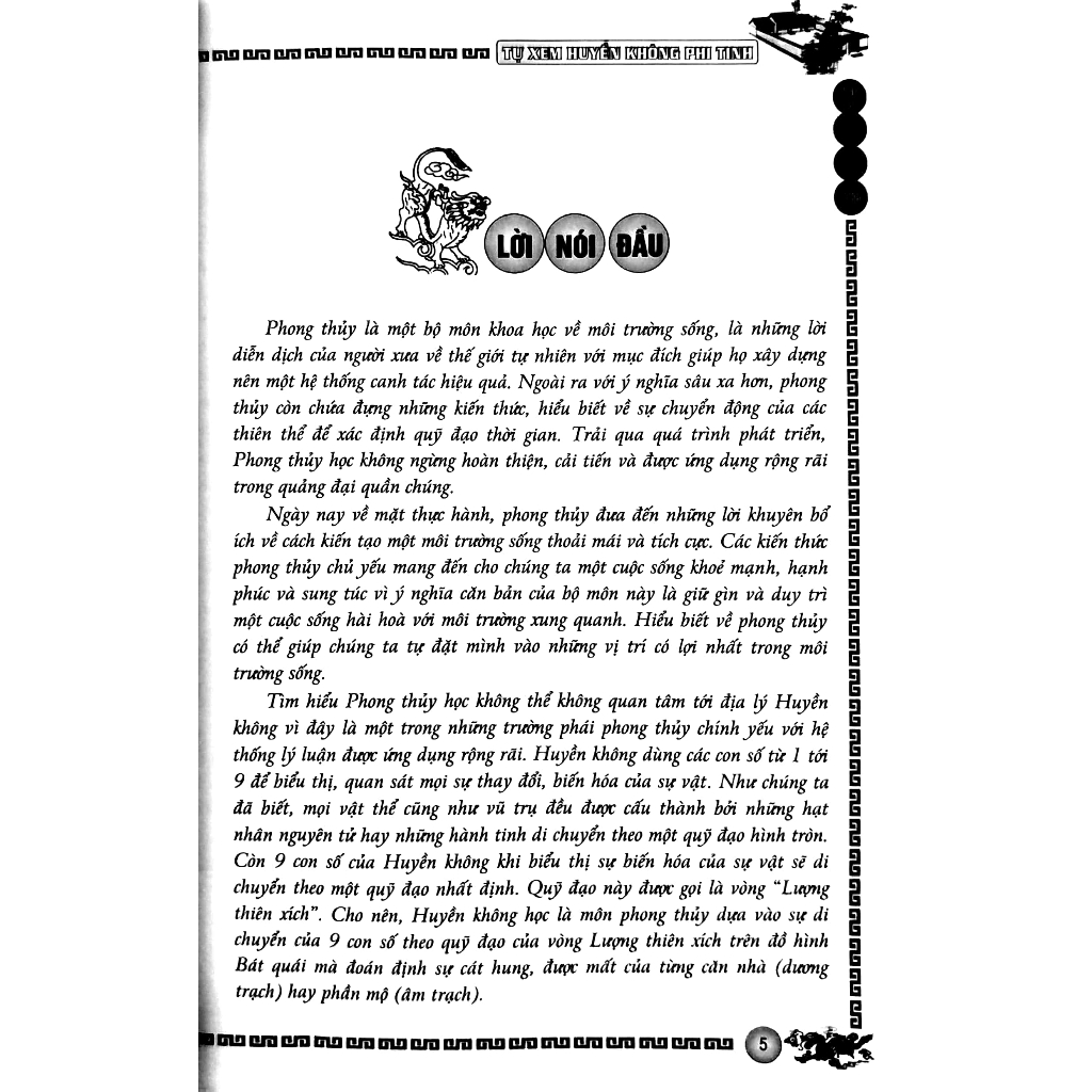 Sách - Tự Xem Huyền Không Phi Tinh