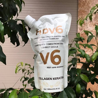 Kem hấp ủ tóc HDV6 Collagen Keratin V6 mềm mượt 500ml