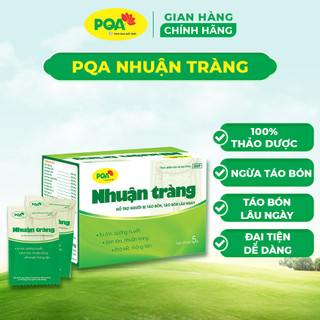 Cốm Nhuận Tràng PQA Dùng Cho Người Lớn, Trẻ Nhỏ Bị Táo Bón Lâu Ngày, Mạn Tính Kinh Niên - Chính hãng - Hộp 25 gói