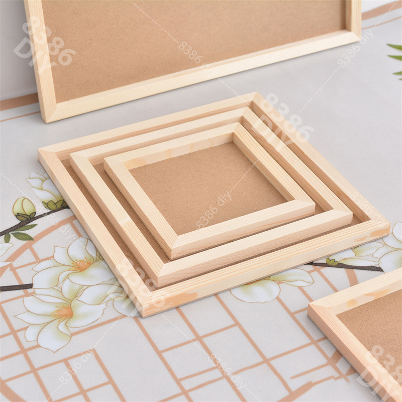 Khung handmade, khung decor trang trí quà tặng, khung hoa khô, đất sét, không mặt kính