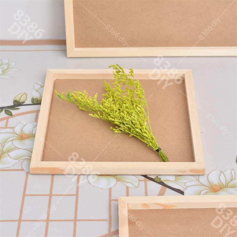 Khung handmade, khung decor trang trí quà tặng, khung hoa khô, đất sét, không mặt kính
