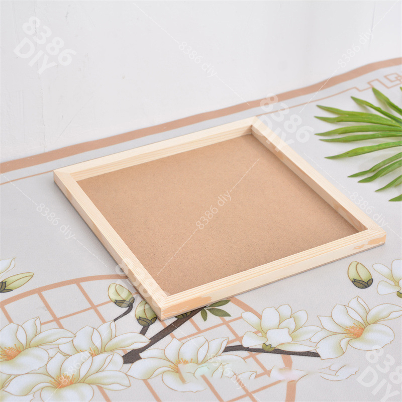 Khung handmade, khung decor trang trí quà tặng, khung hoa khô, đất sét, không mặt kính