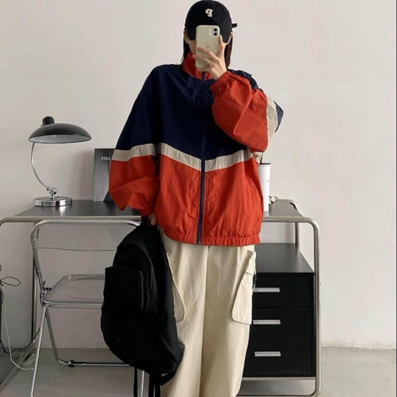 Áo Khoác Dù Nam Nữ Cổ Đứng Phối Màu Mẫu Mới - MỘC QUYÊN FASHION | BigBuy360 - bigbuy360.vn