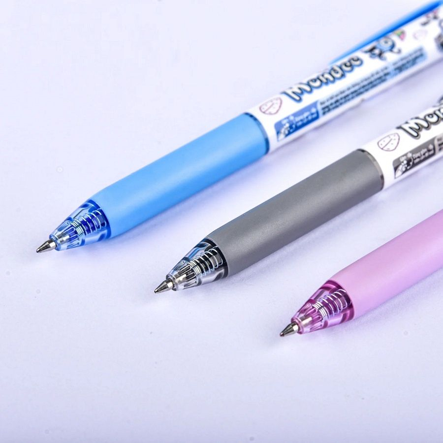 Bút Gel xóa được Mondee Điểm 10 TP-GELE003 / Bút nước tẩy được Gel E003 dạng bấm có ngòi thay GRE003 nét 0.5mm