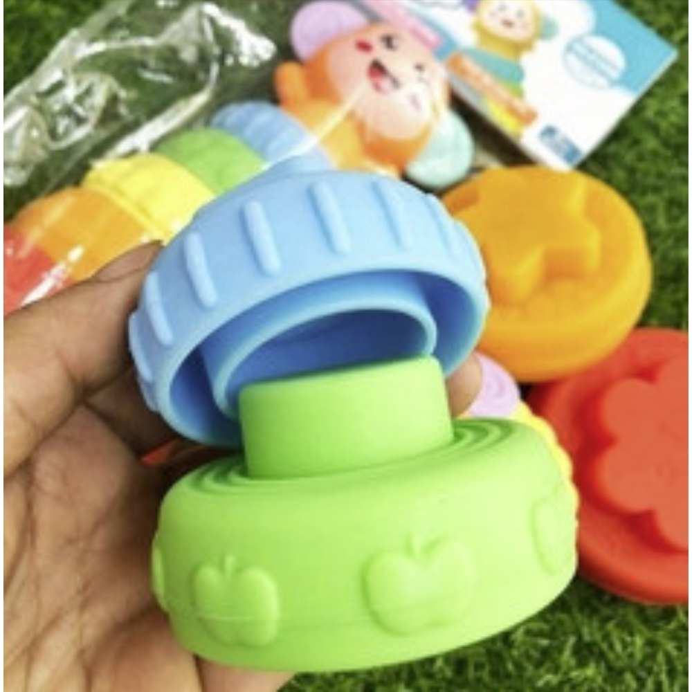 Đồ Chơi Xếp Tháp Chồng Antona Hình Khỉ - Đồ Chơi Giáo Dục Sớm, Phát Triển Các Kỹ Năng, Thiết Lập Mục Tiêu Cho Bé