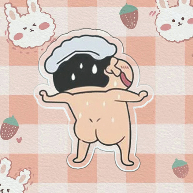 🍒🍒CHERRYKOKO Ghim Cài Áo Bằng Acrylic Hình Cậu Bé Bút Chì Shin-Chan Dễ Thương