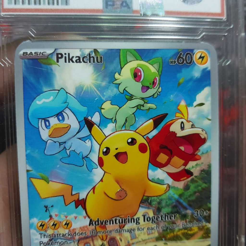 Thẻ Pokemon Pikachu GSVP IN 027 thế hệ 3 he Gen 7 tặng bọc bảo quảng 1459 d27 16