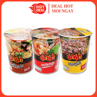 Mì ly mama thái lan tôm chua/thịt heo bằm/vịt tiềm 60g/ly