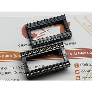 Đế ic 24 chân dẹt bản to dip-24