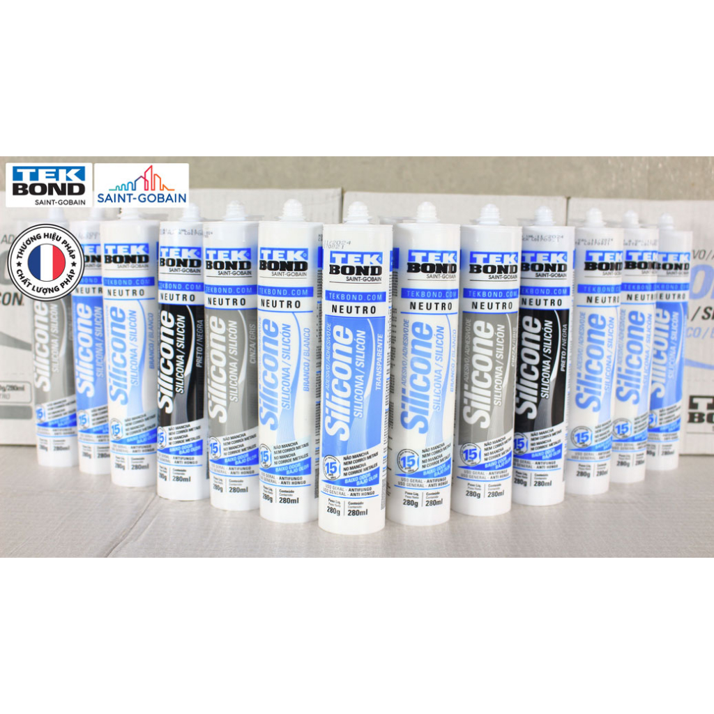 Keo Silicone Tekbond Neutro
