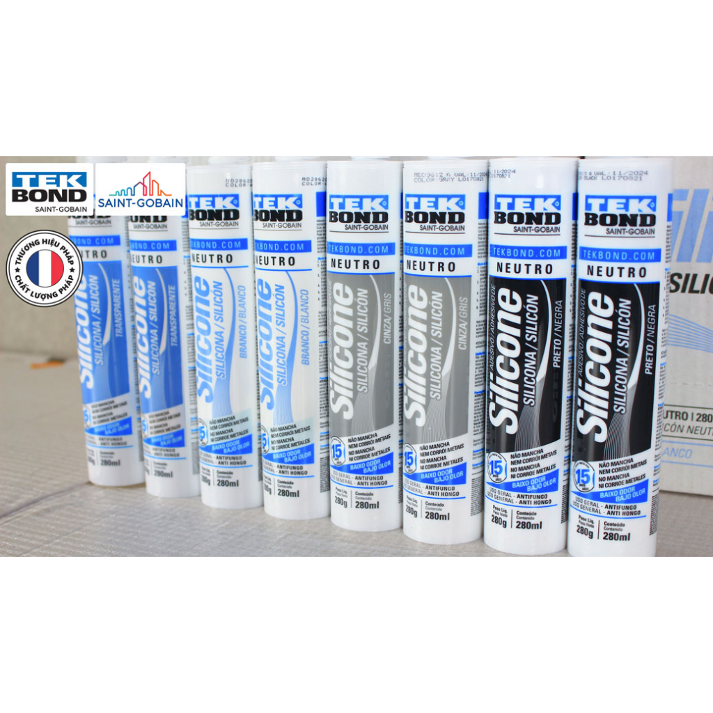 Keo Silicone Tekbond Neutro