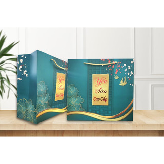 🌷🌷túi yến cao cấp - xanh ngọc 29x27cm 🌷🌷