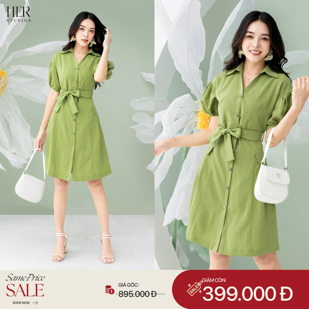 Váy SM túi nắp cốm HT HER 07.22 E