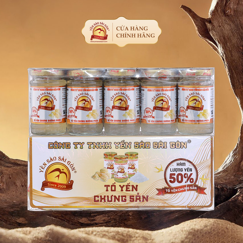 Yến Chưng Sẵn Đường Phèn 50% Yến Nguyên Chất, Yến Chưng Tươi Nguyên Chất Tăng Cường Đề Kháng