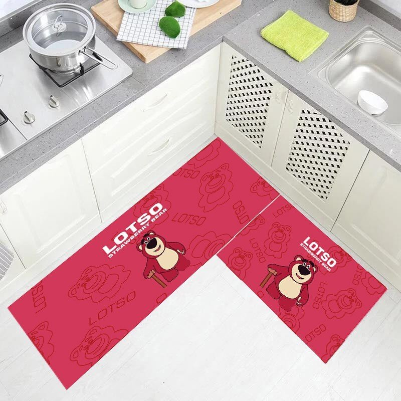 Thảm bếp 3D trang trí nhà bếp phòng ngủ (40*60 + 40*120 cm) cao cấp cao su chống trượt 88201 Tổng Kho Sỉ Gia Dụng