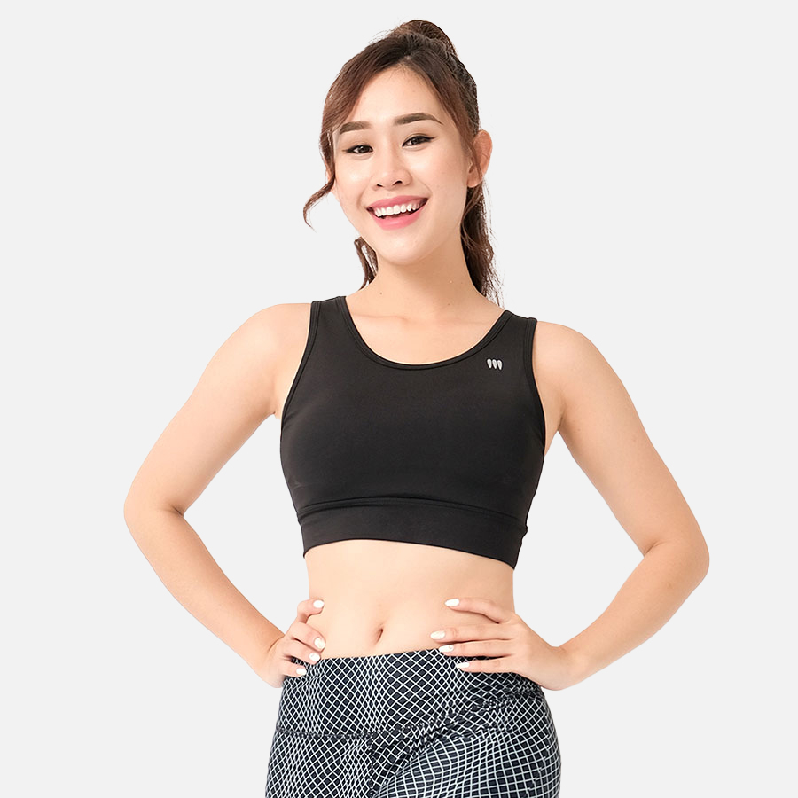 Áo tập gym yoga nữ, dáng croptop thể thao sát nách gymme- 14028