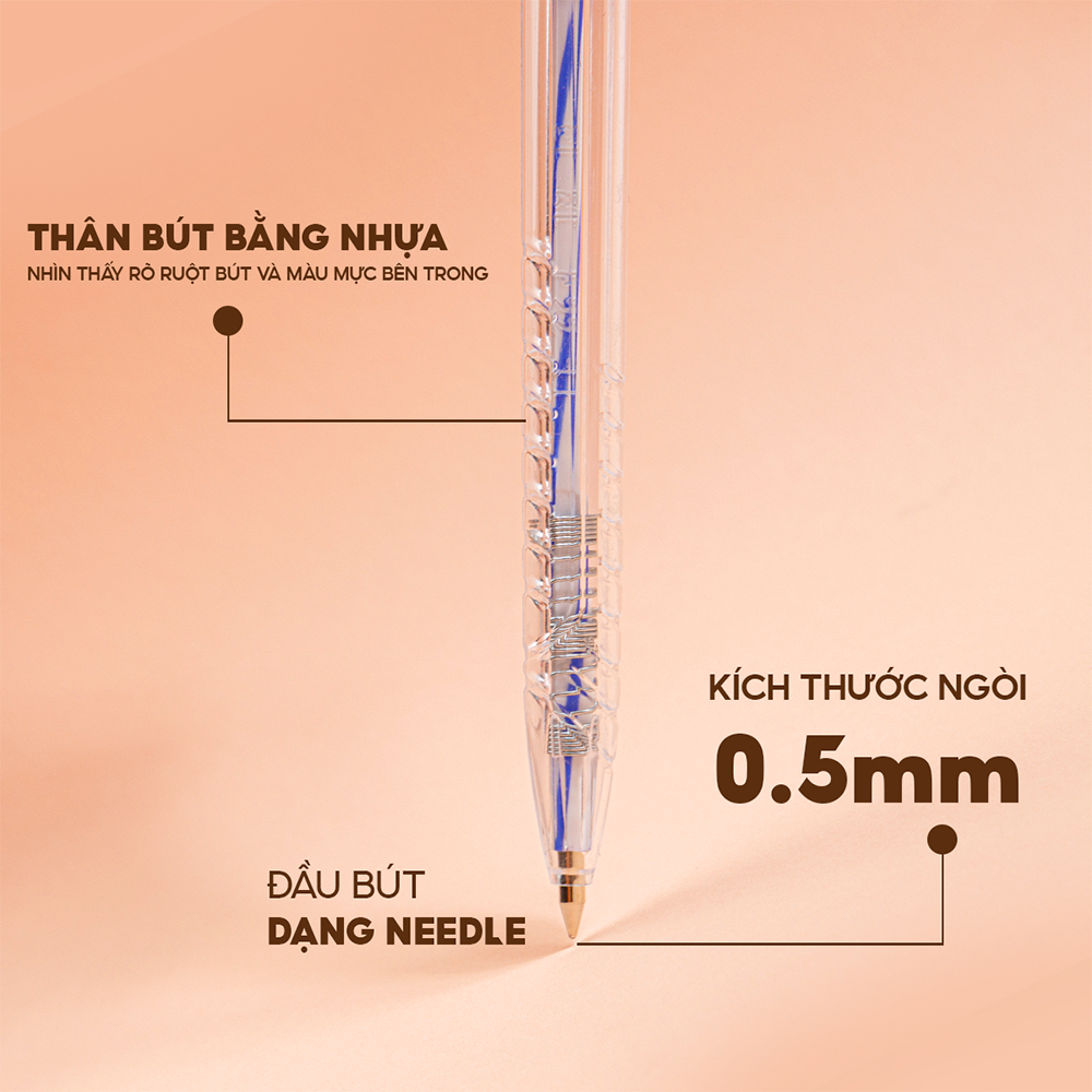 Hộp 20 cây Bút Bi Flexoffice FO-039/VN