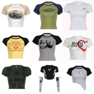 ✅ Áo croptop Y2K siêu xinh