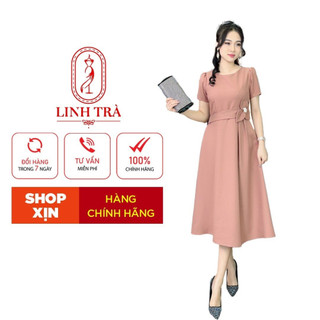 Đầm trung niên trẻ trung thiết kế trang nhã thanh lịch sang trọng quý phái đi tiệc cho bà cho mẹ