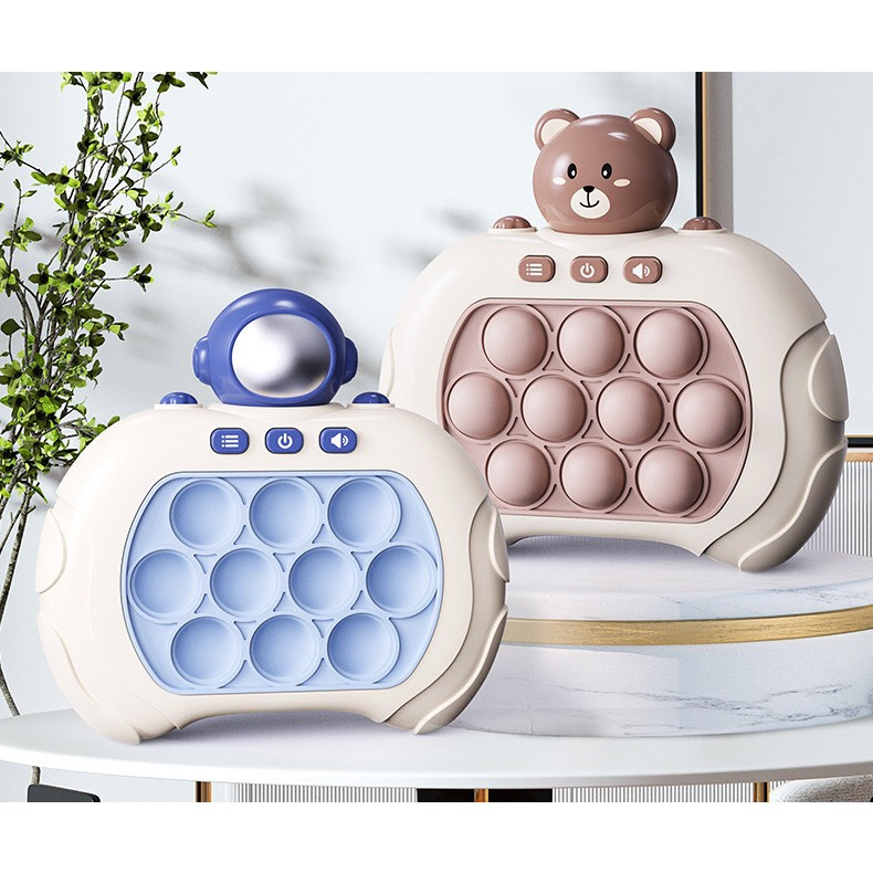 Máy Chơi Game Popit Luyện Phản Xạ Cho Bé Kèm Nút Bấm Theo Nhạc