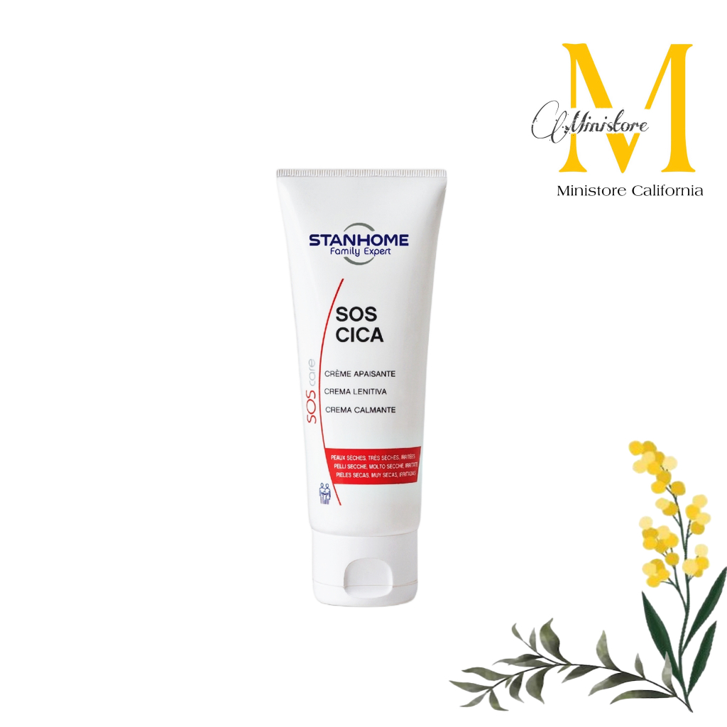 KEM DƯỠNG ẨM STANHOME SOS CICA - Kem dưỡng ẩm phục hồi dành cho da nhạy cảm [75mL]