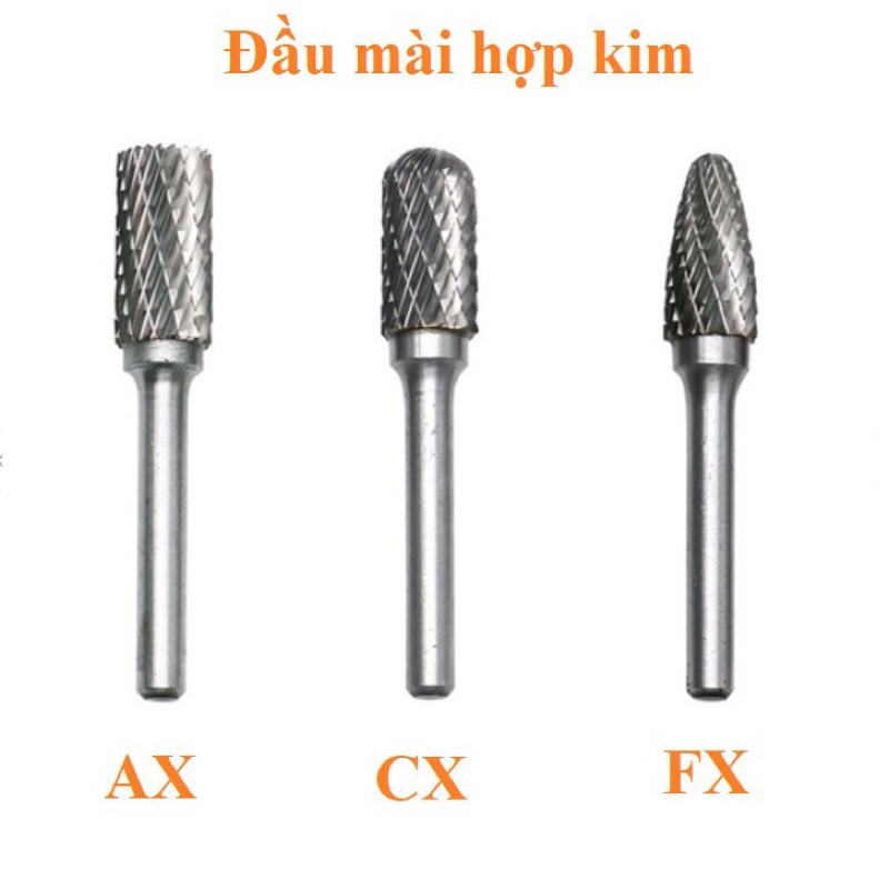 mũi mài hợp kim cán 6mm dầu 6 và 8mm