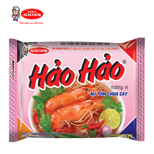 Thùng 30 gói mì tôm Hảo Hảo 75g, mì sườn heo, mì kim chi - Thương hiệu mì gói bán chạy nhất