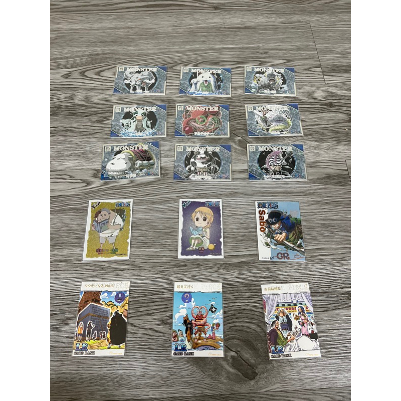 Card bo góc One Piece Monster