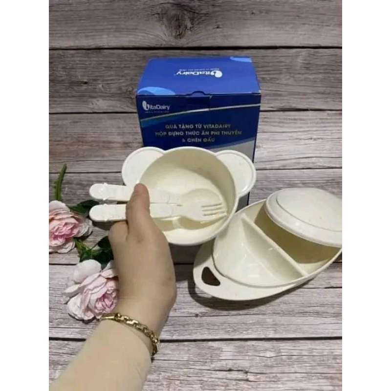 Khay Ăn Dặm Phi Thuyền 5 Chi Tiết