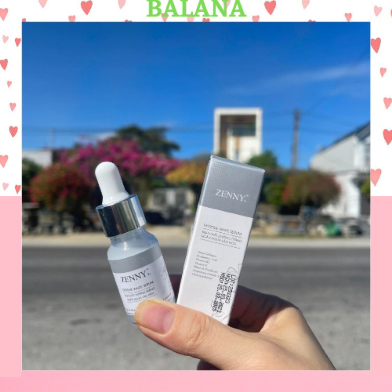 Serum zenny 10ml dưỡng trắng da, chống lão hóa