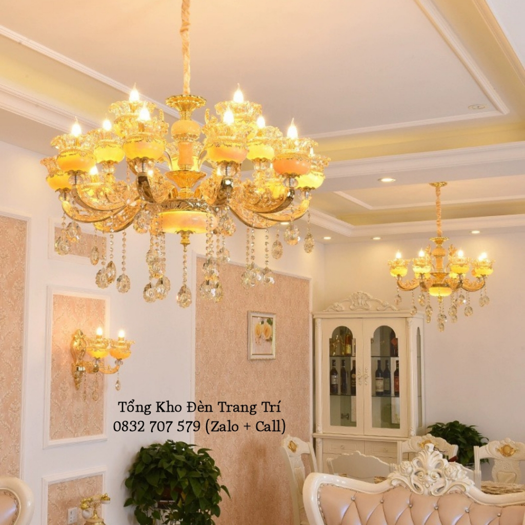 Đèn Chùm KINGLIGHT KP109 15 Tay Cao Cấp Hiện Đại Trang Trí Mọi Loại Không Gian Trong Phòng Bạn