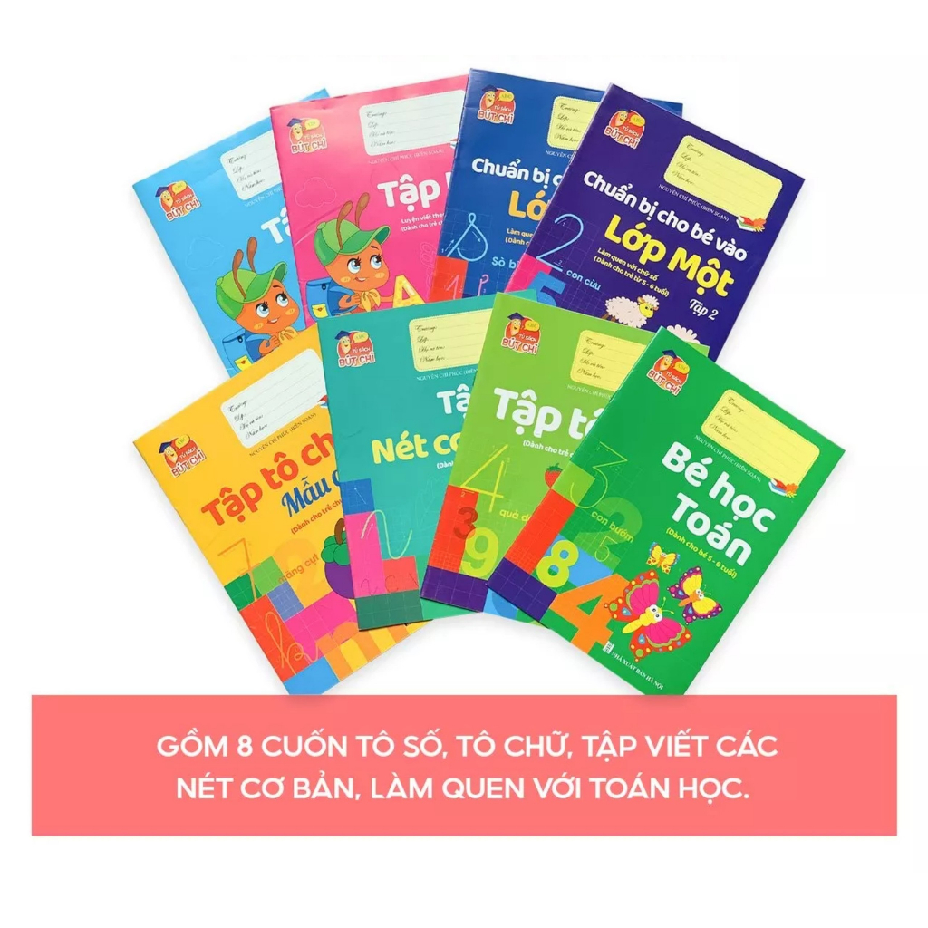 Sách - Bộ Sách Chuẩn Bị Cho Bé Vào Lớp 1