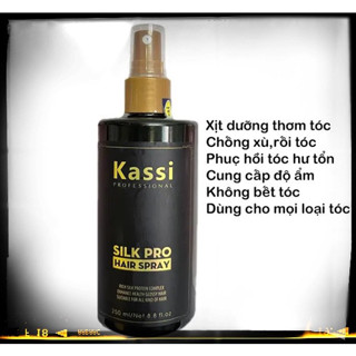  Xịt dưỡng tóc kassi siêu thơm Kassi phục hồi tóc uốn  duỗi ,nhuộm hư tổn* 250ML * 