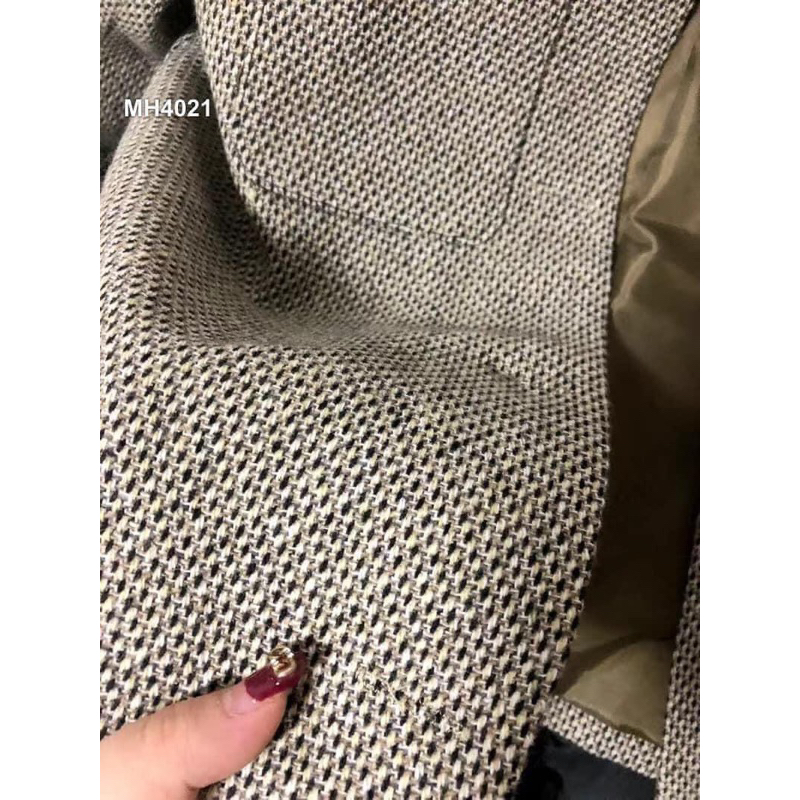 Áo khoác kaki dáng ngắn phong cách mới 2023