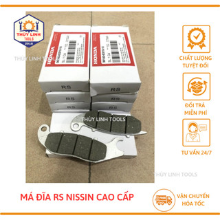 Má đĩa rs, má phanh đĩa xe máy rs nissin cao cấp thùy linh tools