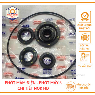 Bộ phớt máy dream/wave, phớt mâm điện nok 6 chi tiết dream/wave thùy linh tools