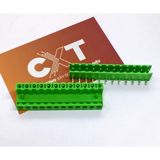 Cầu đấu nối 5.08mm 7p 8p 9p 10p 11p 12p chân cong