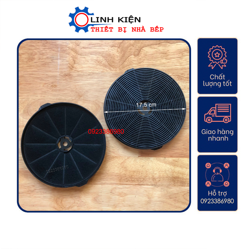 Vỉ than hoạt tính máy hút mùi [Kiều 3]
