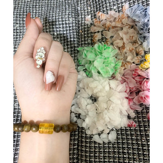Hoa bột - nail hoa góc